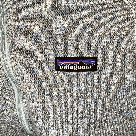Ladies‎ Patagonia 1/4 zip Better Sweater small gray - Picture 3 of 4
